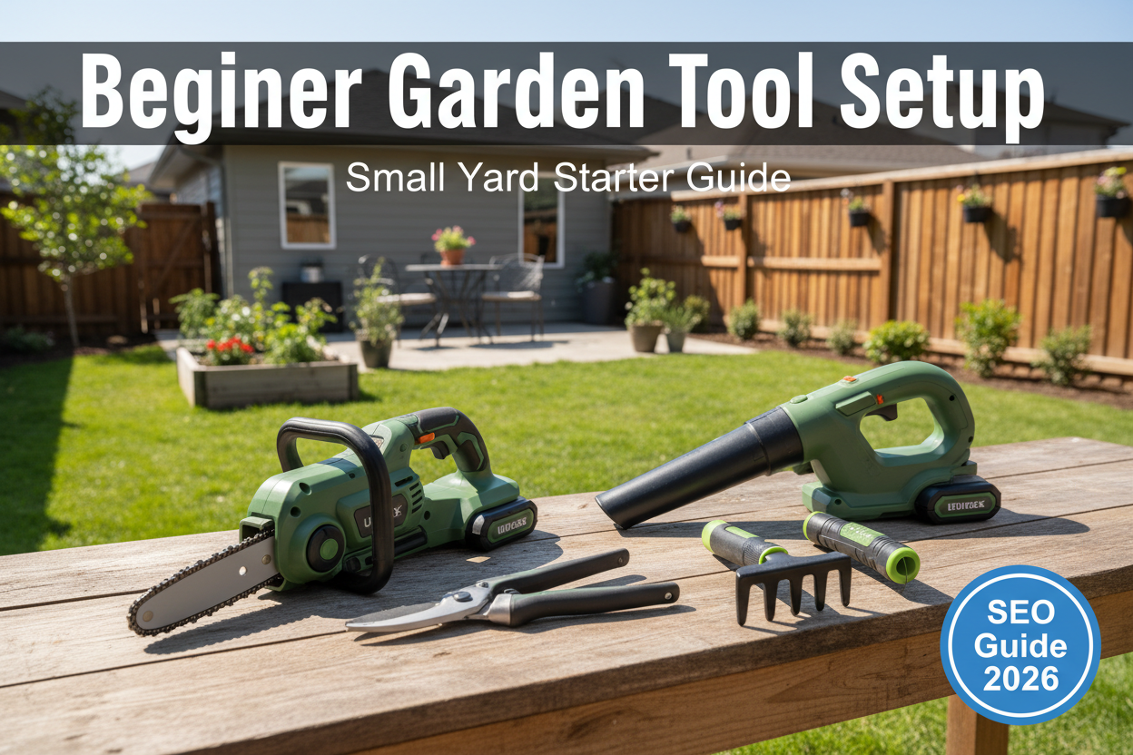 Beginner Garden Tool Setup for Small Yards (2026 Starter Guide) Minisawpro