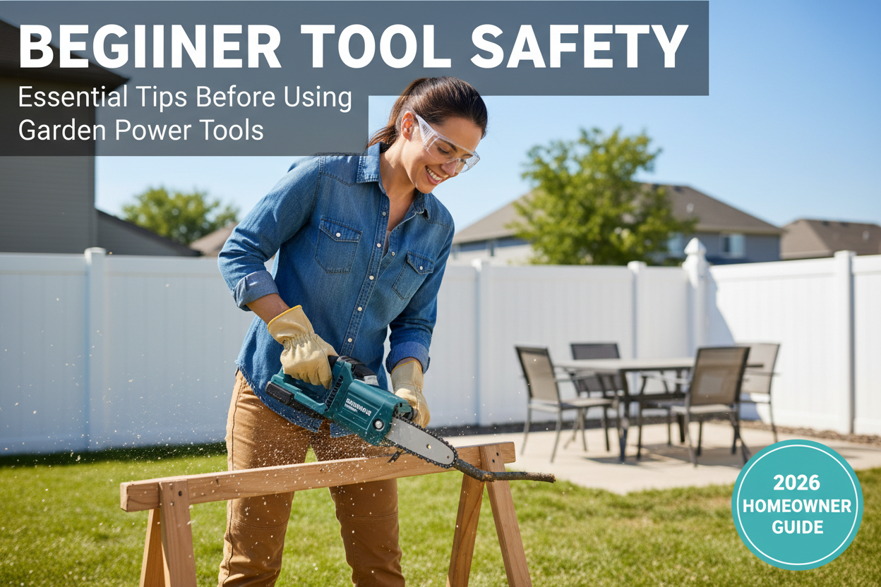 Beginner Tool Safety: Essential Tips Every Homeowner Should Know Before Using Garden Power Tools Minisawpro