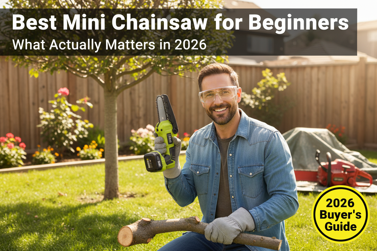 Best Mini Chainsaw for Beginners in 2026: What Actually Matters?