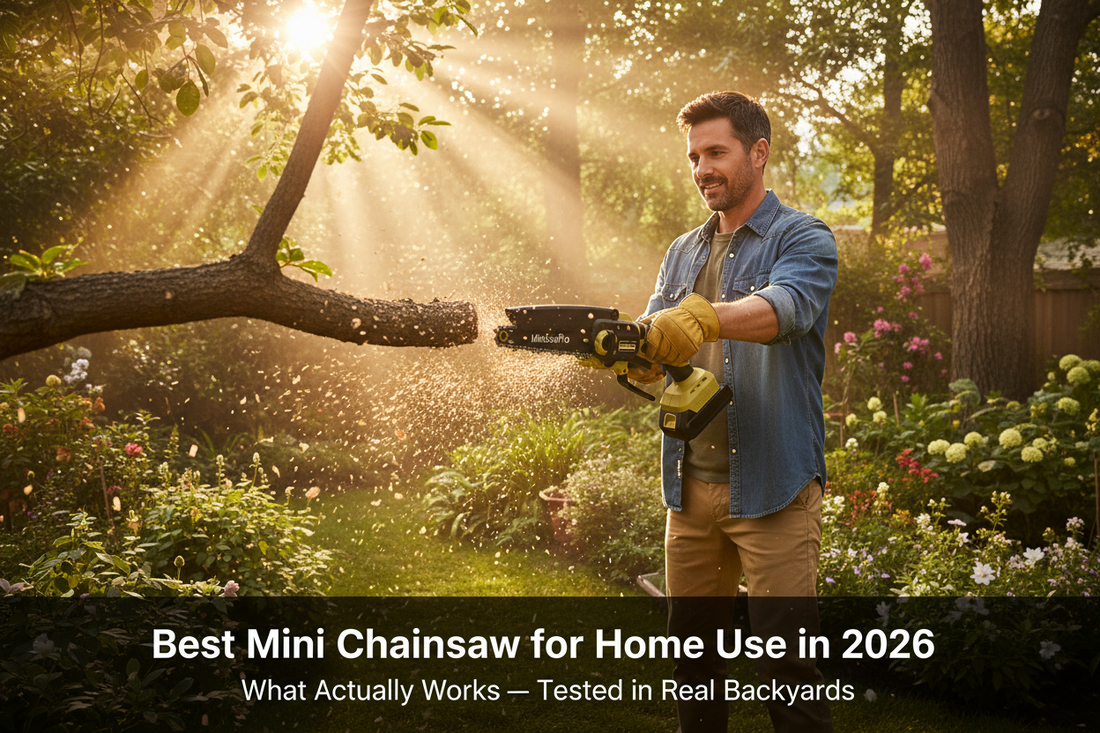 Best Mini Chainsaw for Home Use in 2026 (Tested Guide)