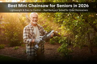 Best Mini Chainsaw for Seniors in 2026