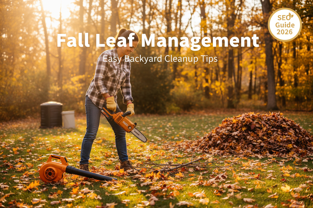 Fall Leaf Management: Easy Backyard Cleanup Tips for Homeowners (2026 Guide) Minisawpro