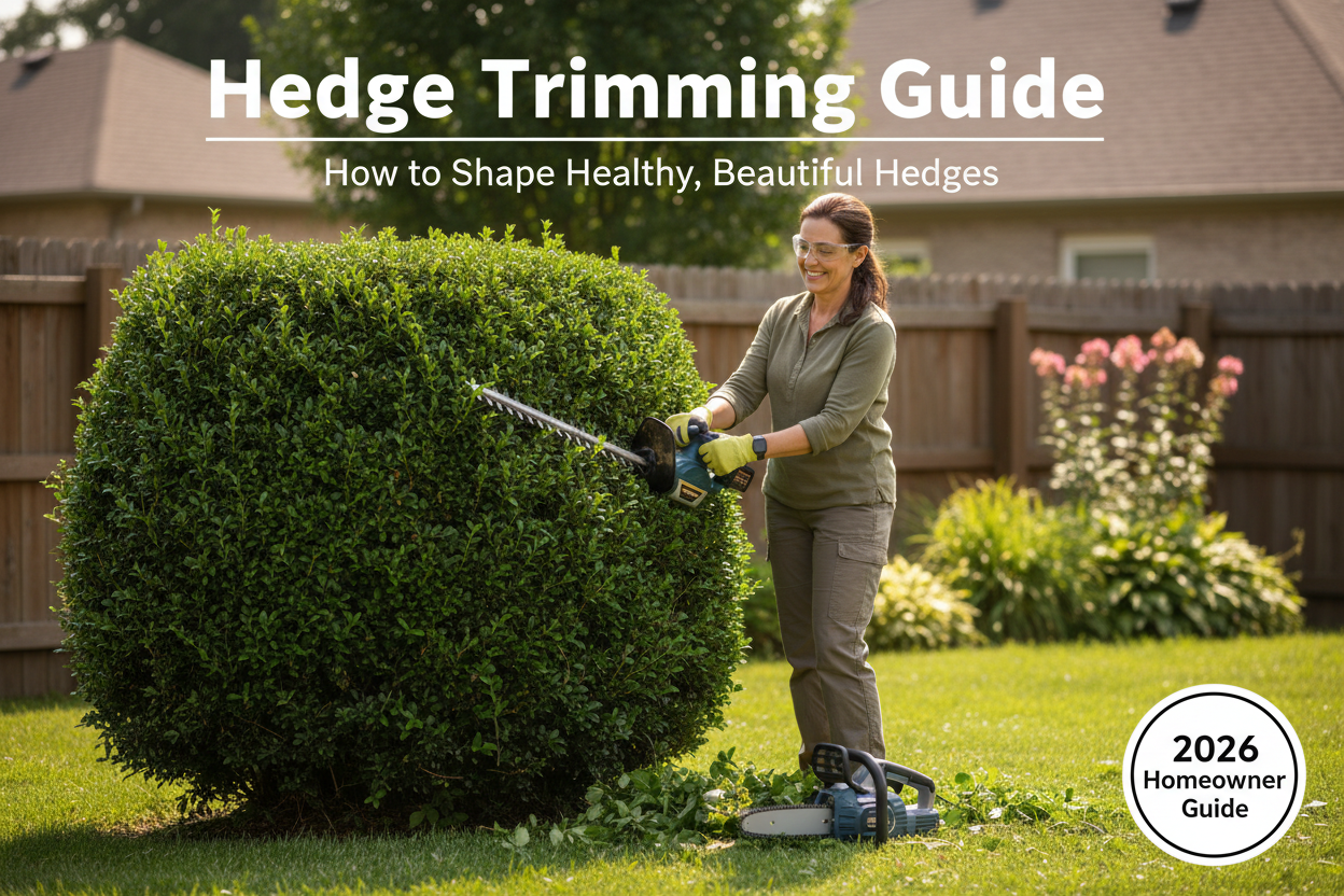 Hedge Trimming Guide: How to Shape Healthy, Beautiful Hedges Like a Pro Minisawpro