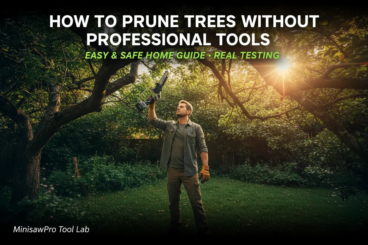 How to Prune Trees Without Professional Tools (Easy &amp; Safe Guide) Minisawpro