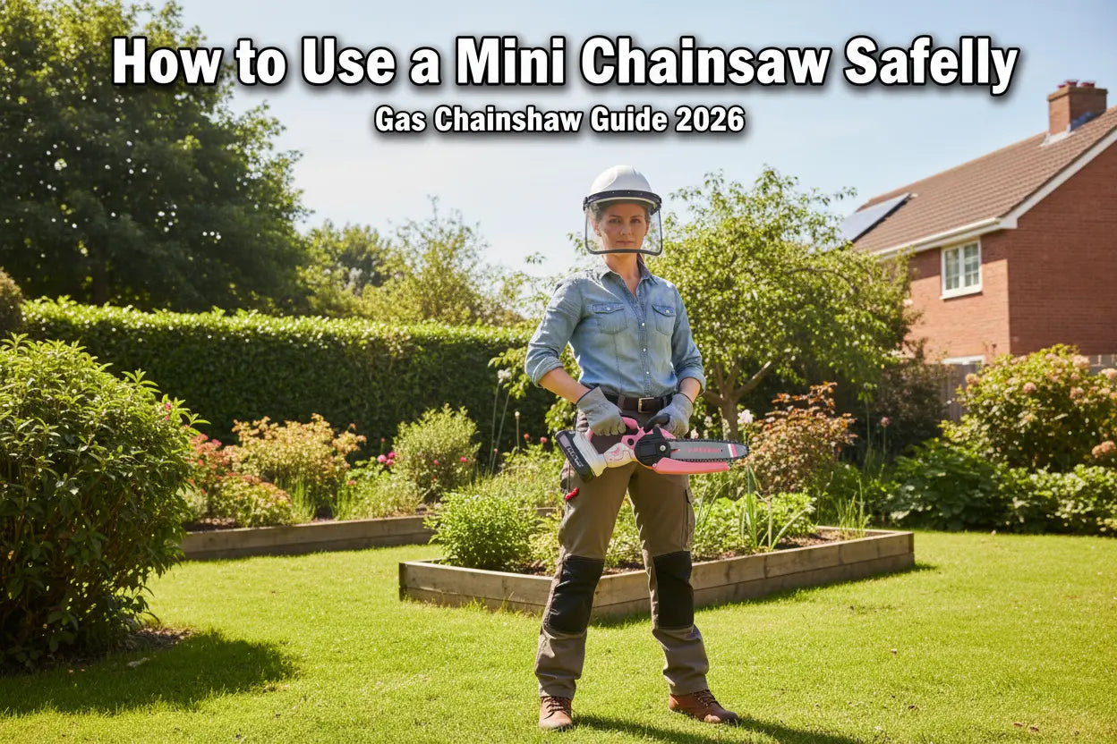 How to Use a Mini Chainsaw Safely – Real Tests, Pro Tips & the Best Gas Chainsaw for Home Use Minisawpro