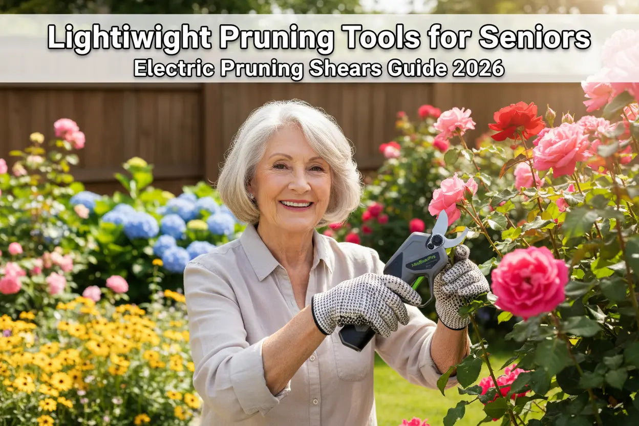 Lightweight Pruning Tools for Seniors | Best Electric Pruning Shears 2026 Minisawpro