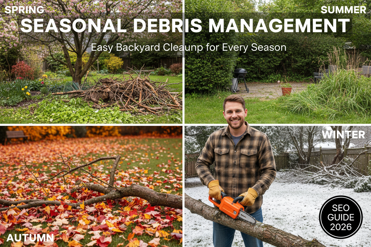 Seasonal Debris Management: Easy Backyard Cleanup Tips for Every Season (2026 Guide) Minisawpro