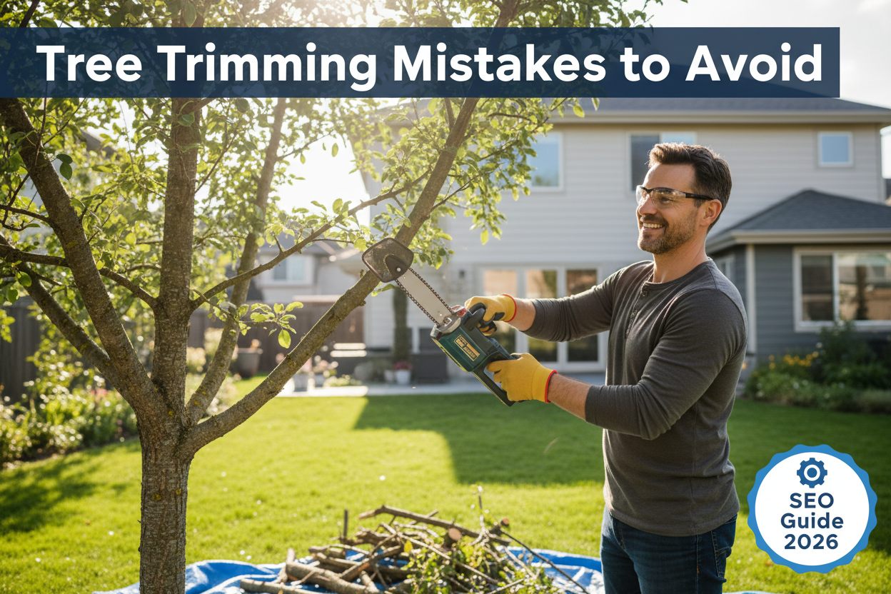 Tree Trimming Mistakes Homeowners Make (And How to Avoid Them in 2026) Minisawpro