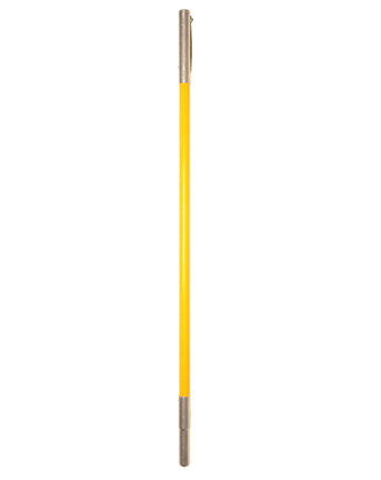 Bartlett Round Middle Fiberglass Extension Pole with Aluminum Connectors Bartlett Mfg. Co.