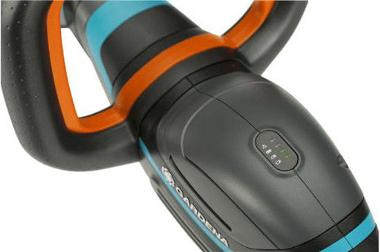 Gardena accu heggenschaar comfortcut 60 18v p4a set (grijs turquoise, 14731-20, accu inbegrepen) Fietsaccessoires.nl