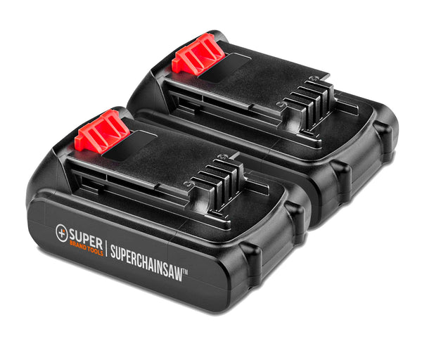 21V Li-Ion Battery For The SuperSaw - Two Pack Superbrand Tools