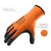 COOLJOB Safety Work Gloves with Grip Latex, Rubber Dipped Gloves COOLJOB