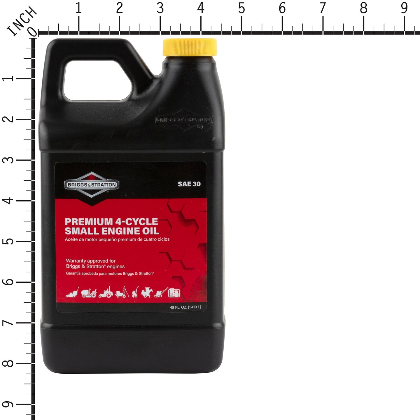 Briggs & Stratton 100028 SAE30 Engine Oil, 48 oz Bottle Briggs & Stratton