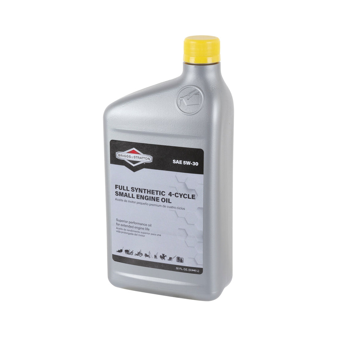 Briggs & Stratton 100074 5W30 Synthetic Engine Oil - 32oz Bottle Briggs & Stratton