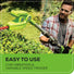 40V 8" Cordless Battery Pole Saw and Hedge Trimmer Attachment: 2.0 Ah Battery and Charger greenworkstools