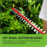 40V 8" Cordless Battery Pole Saw and Hedge Trimmer Attachment: 2.0 Ah Battery and Charger greenworkstools