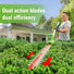 24V 8" Cordless Battery Polesaw and Pole Hedge Trimmer Combo Kit, 2Ah USB Battery and Charger greenworkstools