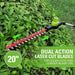 24V 10" Cordless Battery Polesaw and Pole Hedge Trimmer Combo Kit, 4Ah USB Battery and Charger greenworkstools