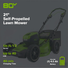 80V 21" Cordless Battery Brushless Self-Propelled Mower 3pc Combo Kit: 4.0 Ah Battery and Rapid Charger greenworkstools