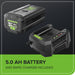80V 21" Cordless Battery 4-in-1 Push Lawn Mower and 700CFM Blower Combo Kit: 5.0 Ah Battery and 6A Charger greenworkstools