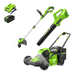 40V 21" Cordless Battery Self-Propelled Mower 3pc Combo Kit: 5.0 Ah Battery and Charger greenworkstools