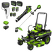 60V 54" MaximusZ Zero Turn Riding Mower 3PC Combo Kit with (2) 20.0 Ah: (2) 8.0 Ah: (2) 4.0 Ah and (1)2.5 Ah Batteries and (2) Charger Greenworks