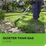 60V 17" Cordless Battery Push Lawn Mower 3PC Combo Kit: 4.0 Ah Battery and Charger greenworkstools