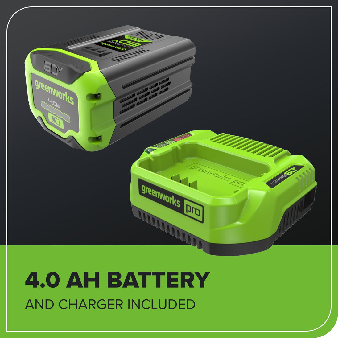 60V 17" Cordless Battery Push Lawn Mower and 13" String Trimmer Combo Kit: 4.0 Ah Battery and Charger greenworkstools
