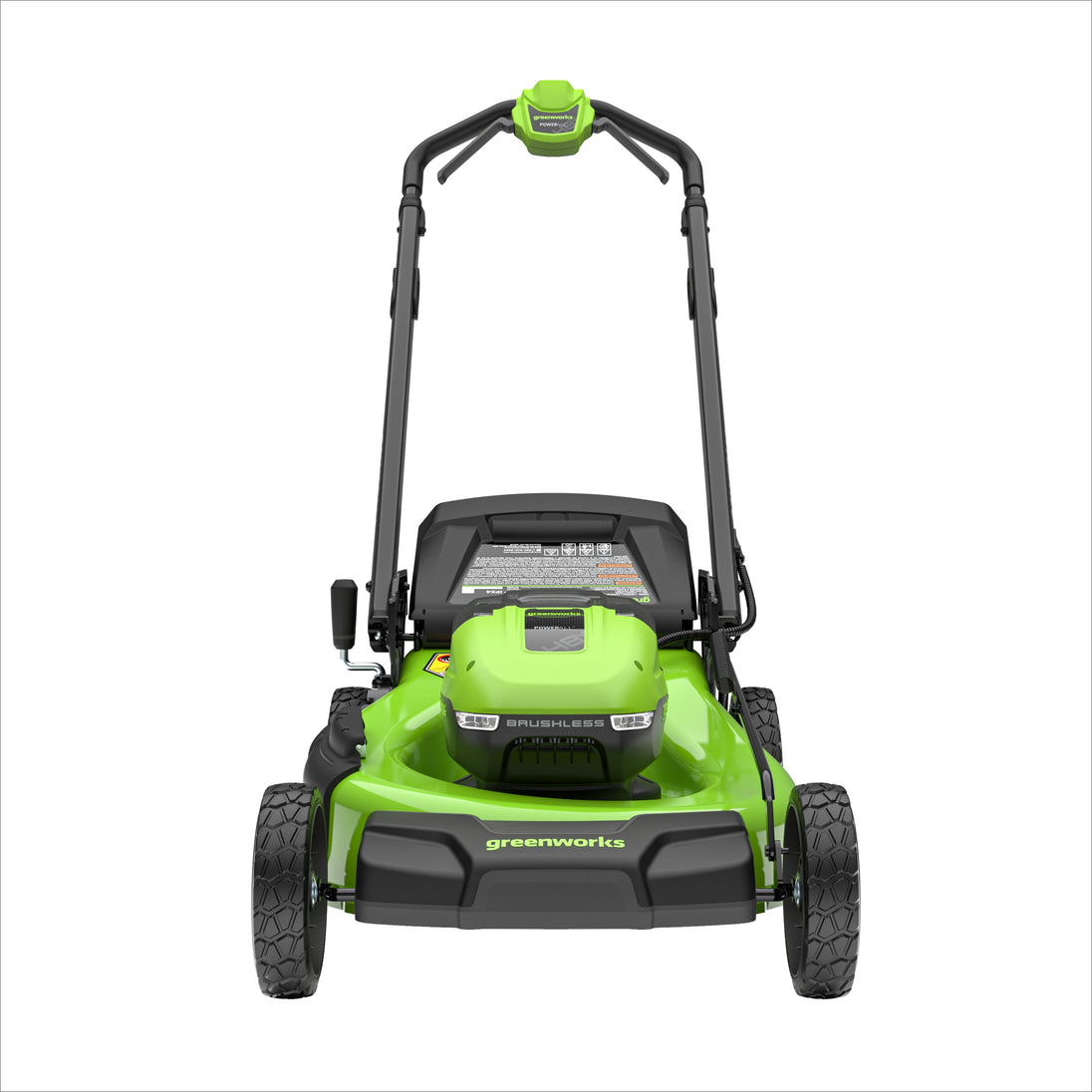 RENEWED 48V (24V x 2) 21" Cordless Battery Push Mower 3PC Combo Kit, (4) 4.0 Ah High Power Batteries and (2) Dual-Port Chargers greenworkstools