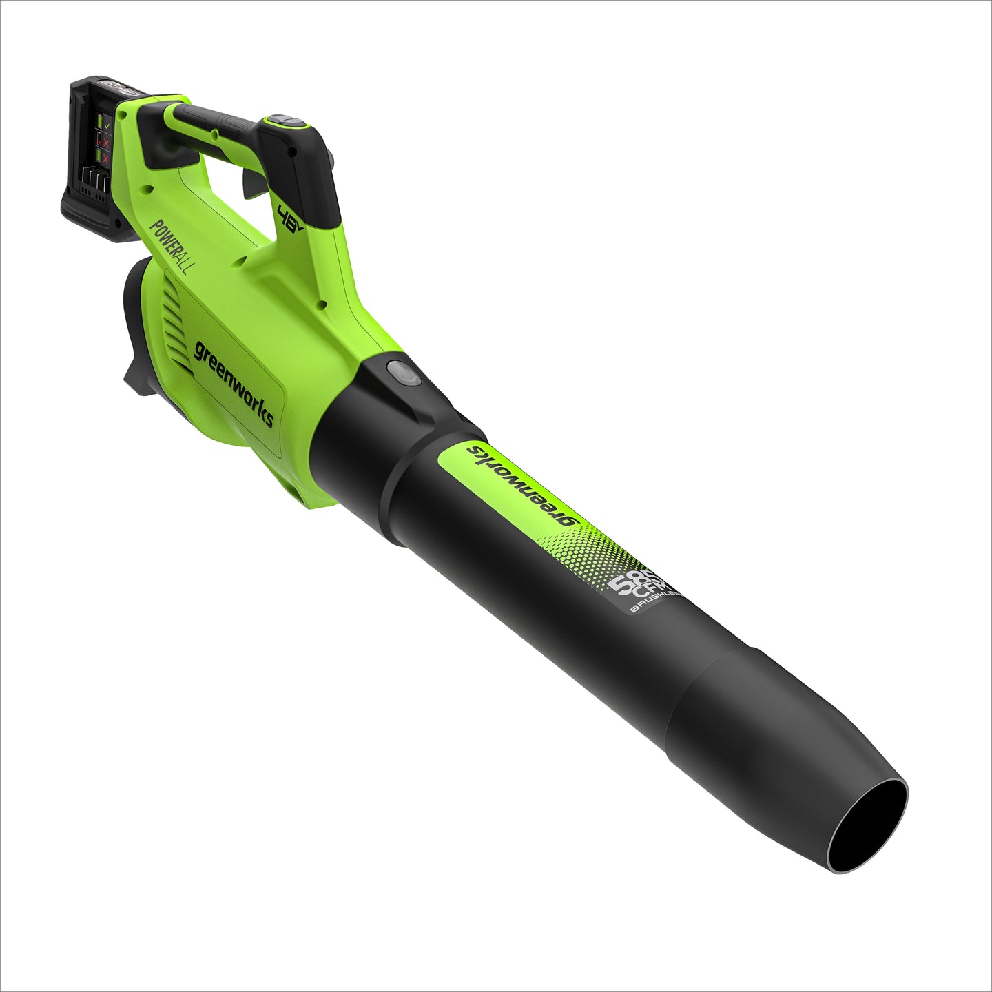 RENEWED 48V (24V x 2) 21" Cordless Battery Push Mower 3PC Combo Kit, (4) 4.0 Ah High Power Batteries and (2) Dual-Port Chargers greenworkstools