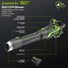 OPEN BOX 80V 800 CFM Brushless Leaf Blower w/ 2.5Ah Battery & Charger greenworkstools