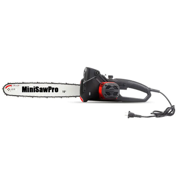 MiniSawPro S581E corded electric chainsaw – 58V 18-inch bar brushless motor powerful saw for wood cutting