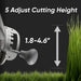 Mowrator S1 21" Leaf & Lawn 2WD 45% Slope (24°) Remote Control Mower MOWRATOR