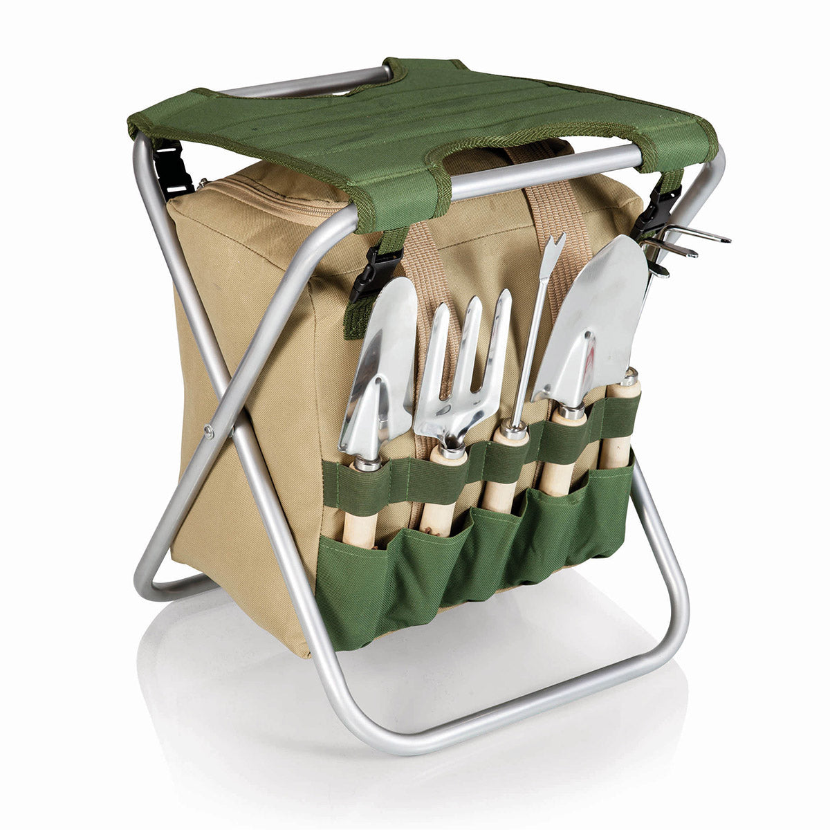 Gardener Chair and Tool Set Picnic Time, Inc.