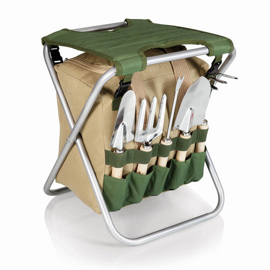 Gardener Chair and Tool Set Picnic Time, Inc.