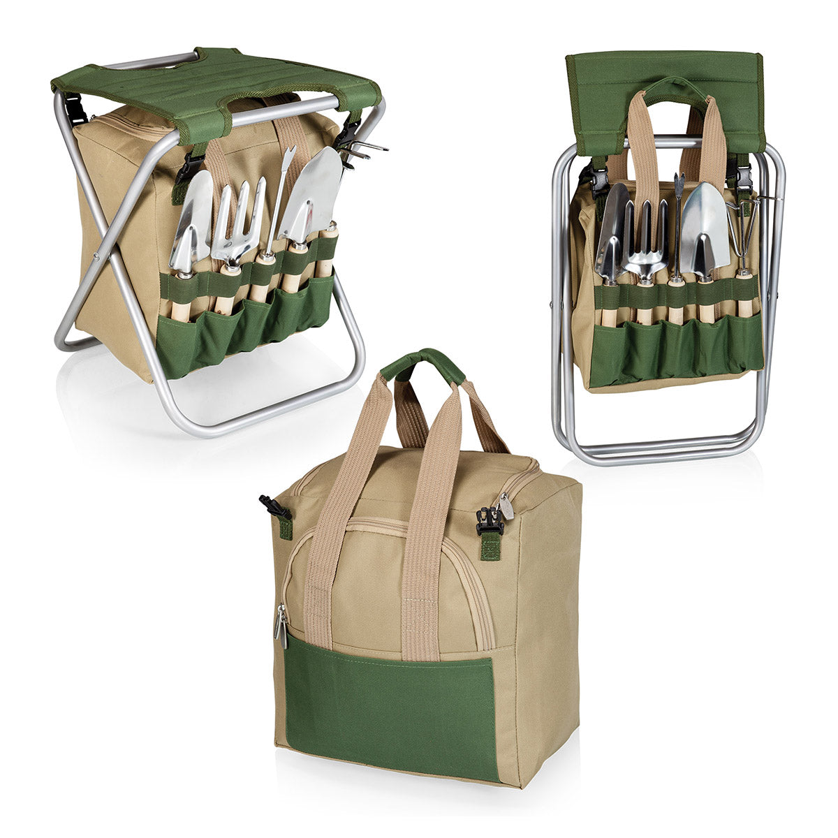 Gardener Chair and Tool Set Picnic Time, Inc.