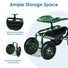 Heavy Duty Rolling Garden Seat GoPlus (Costway)