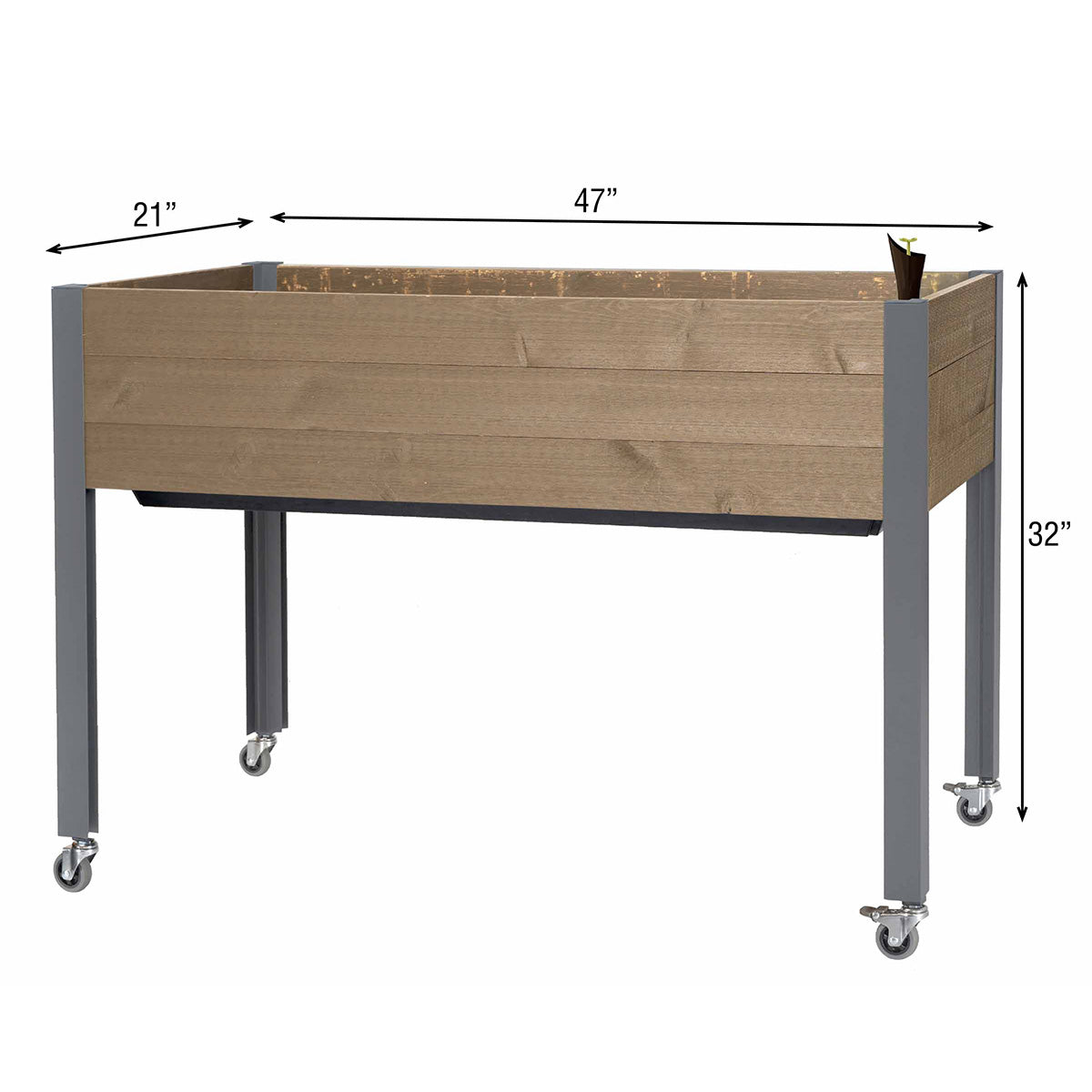 Dobi & Associates, Inc. Elevated Planter - Thumbnail 5