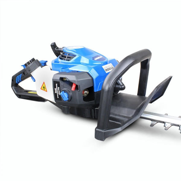 Petrol Hedge Trimmer/Pruner, 26cc 2-stroke Easy-Start, Lightweight and Anti-Vibration, 24” (60cm) Blade by Hyundai | HYHT2600X Hyundai