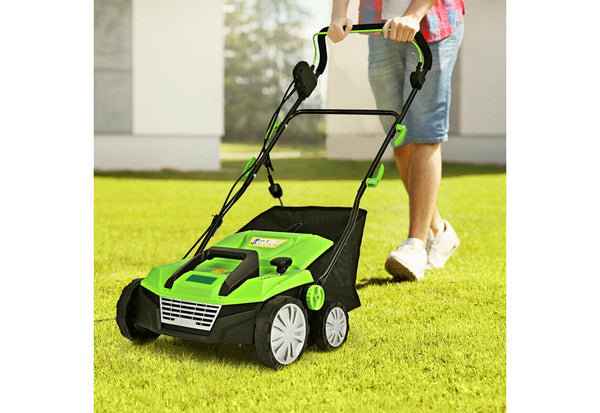 15'' Corded Electric Lawn Dethatcher GoPlus (Costway)