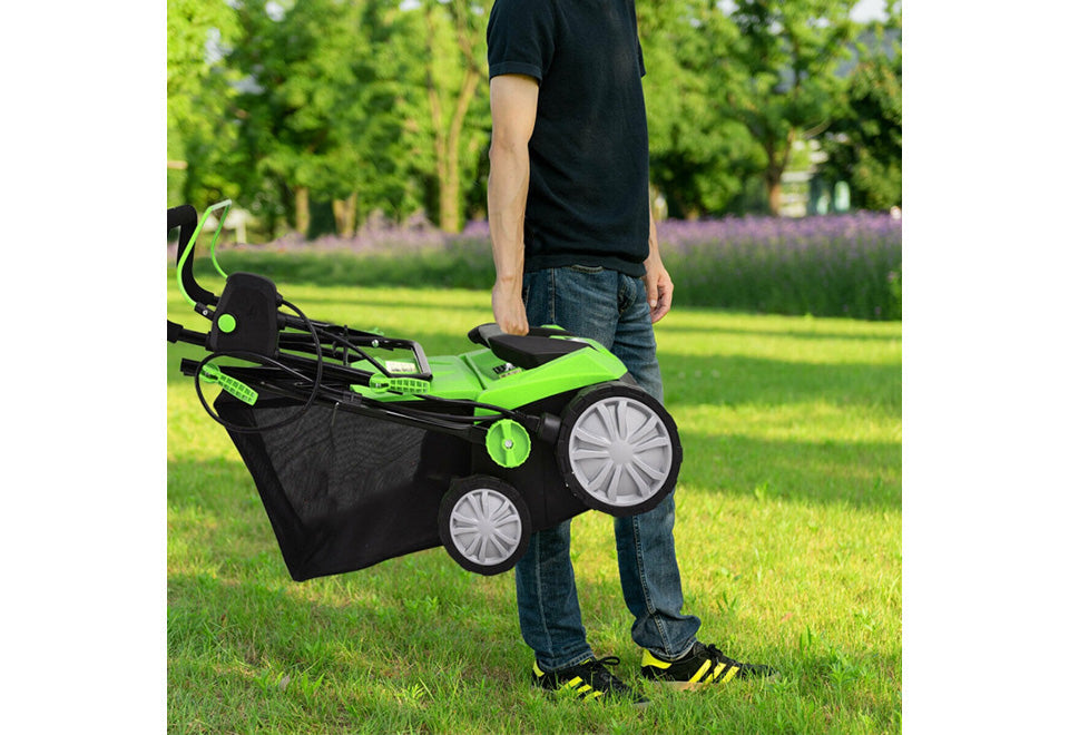 15'' Corded Electric Lawn Dethatcher GoPlus (Costway)