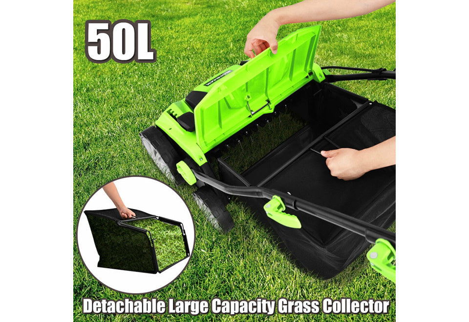15'' Corded Electric Lawn Dethatcher GoPlus (Costway)