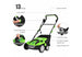 15'' Corded Electric Lawn Dethatcher GoPlus (Costway)