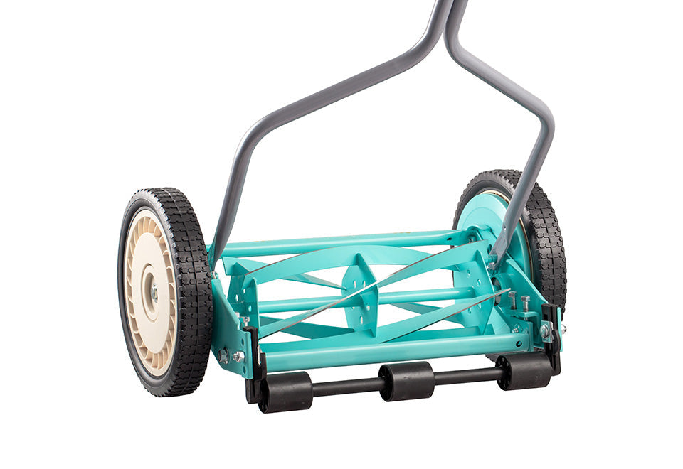 14'' 5-Blade Push Reel Lawn Mover with Grass Catcher The Great States Corporation dba American Lawn Mower Co