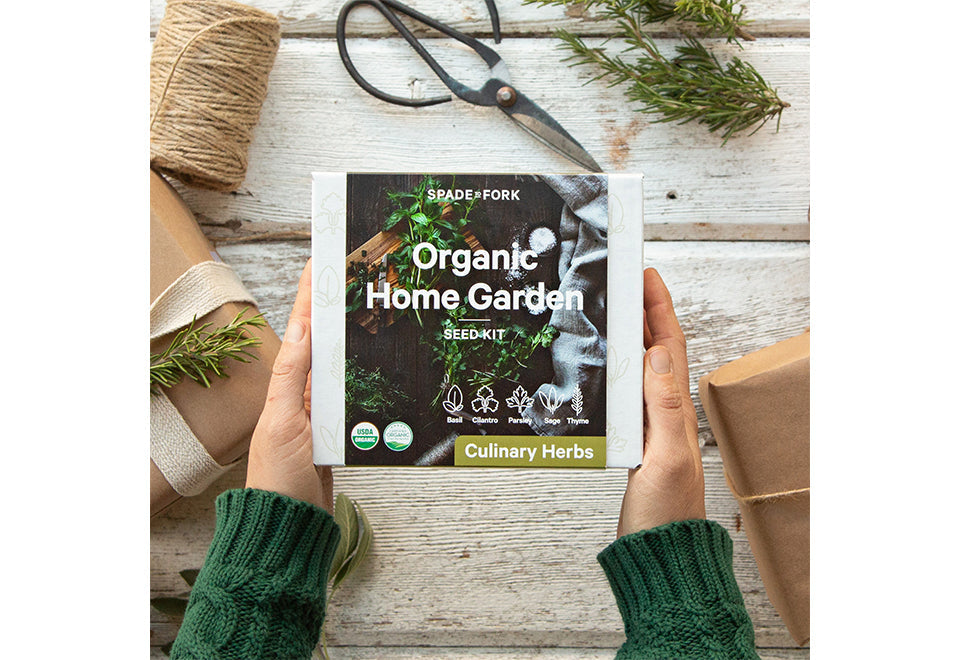 Organic Home Garden Seed Kits Spade To Fork