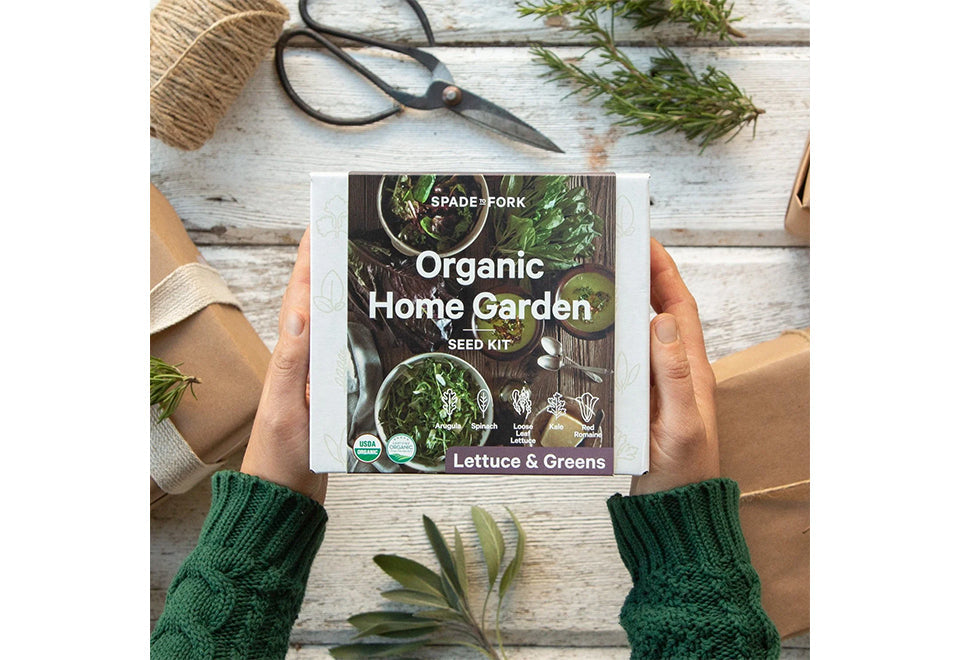 Organic Home Garden Seed Kits Spade To Fork