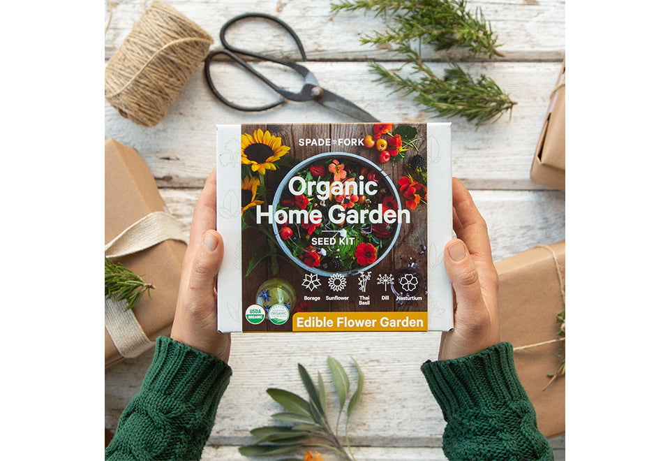 Organic Home Garden Seed Kits Spade To Fork
