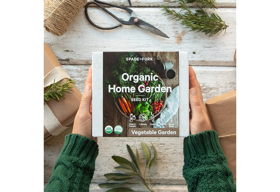 Organic Home Garden Seed Kits Spade To Fork