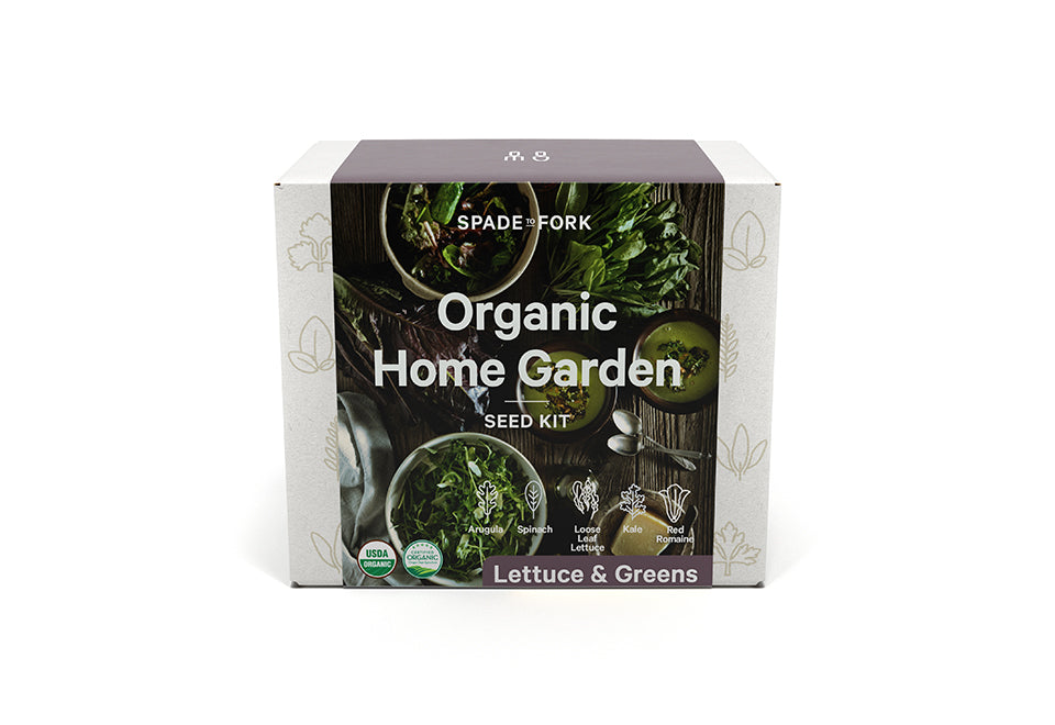 Organic Home Garden Seed Kits Spade To Fork
