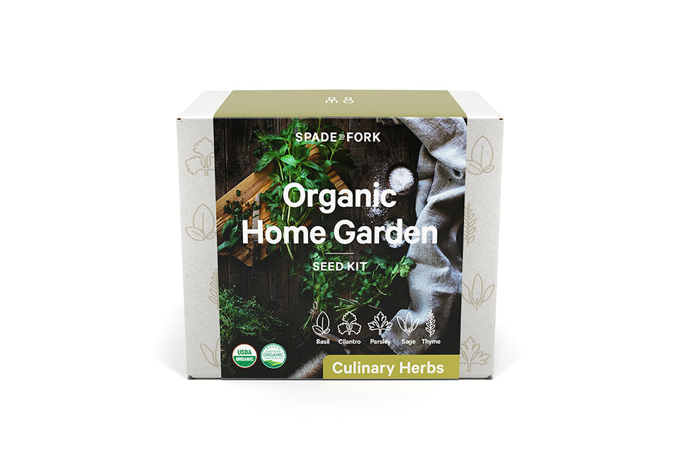 Organic Home Garden Seed Kits Spade To Fork